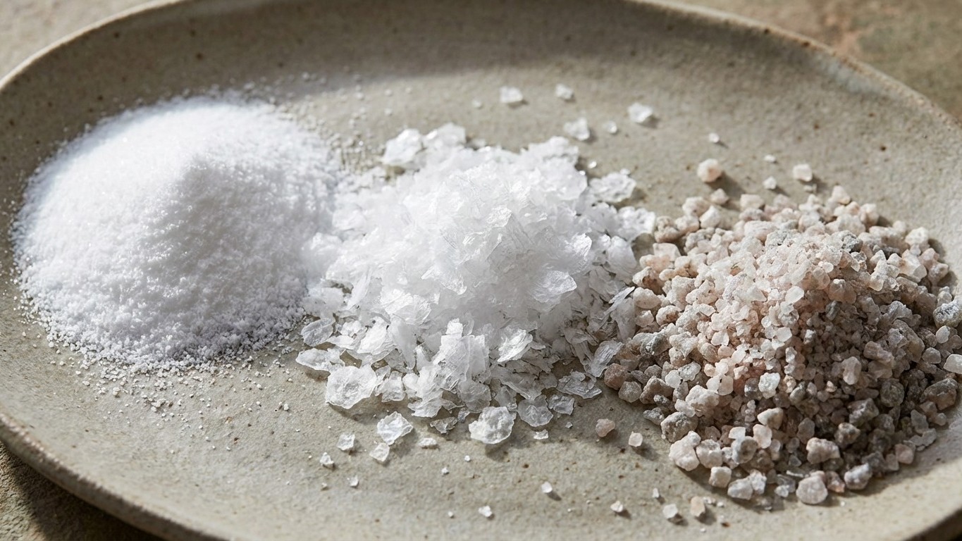 El error que cometes con la sal: un chef revela por qué no deberías usar el mismo tipo para todo