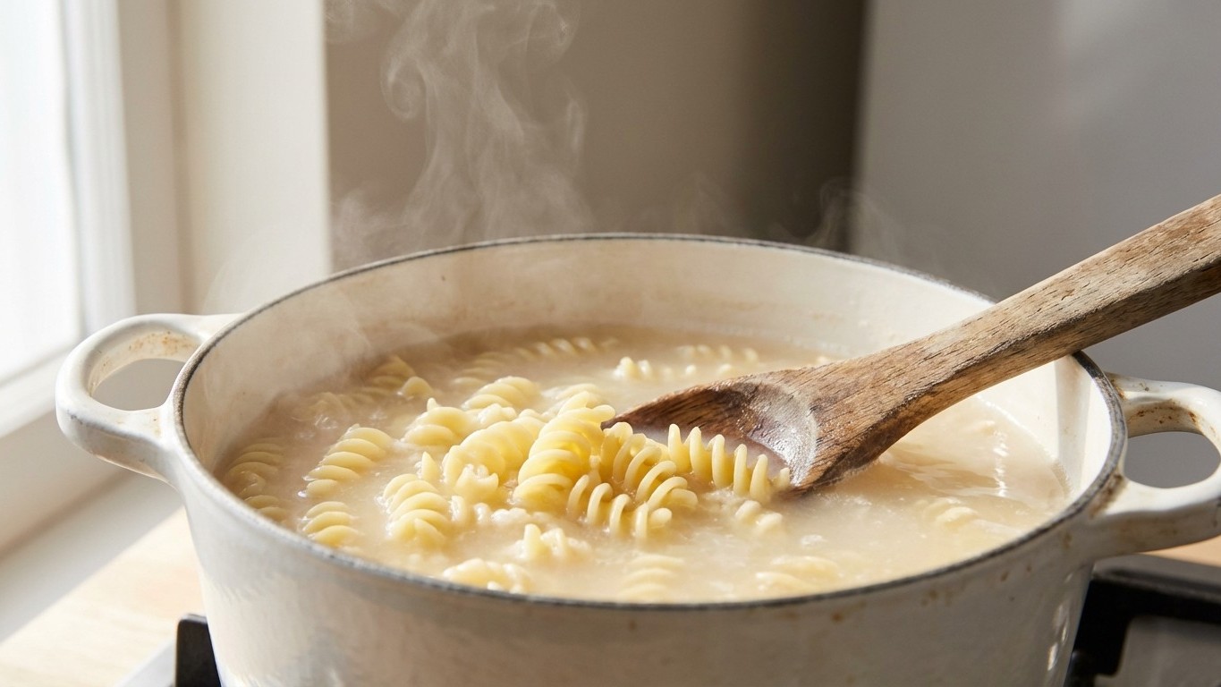 El Secreto de los Chefs: Por Qué Guardan el Agua de Pasta Como Oro Líquido