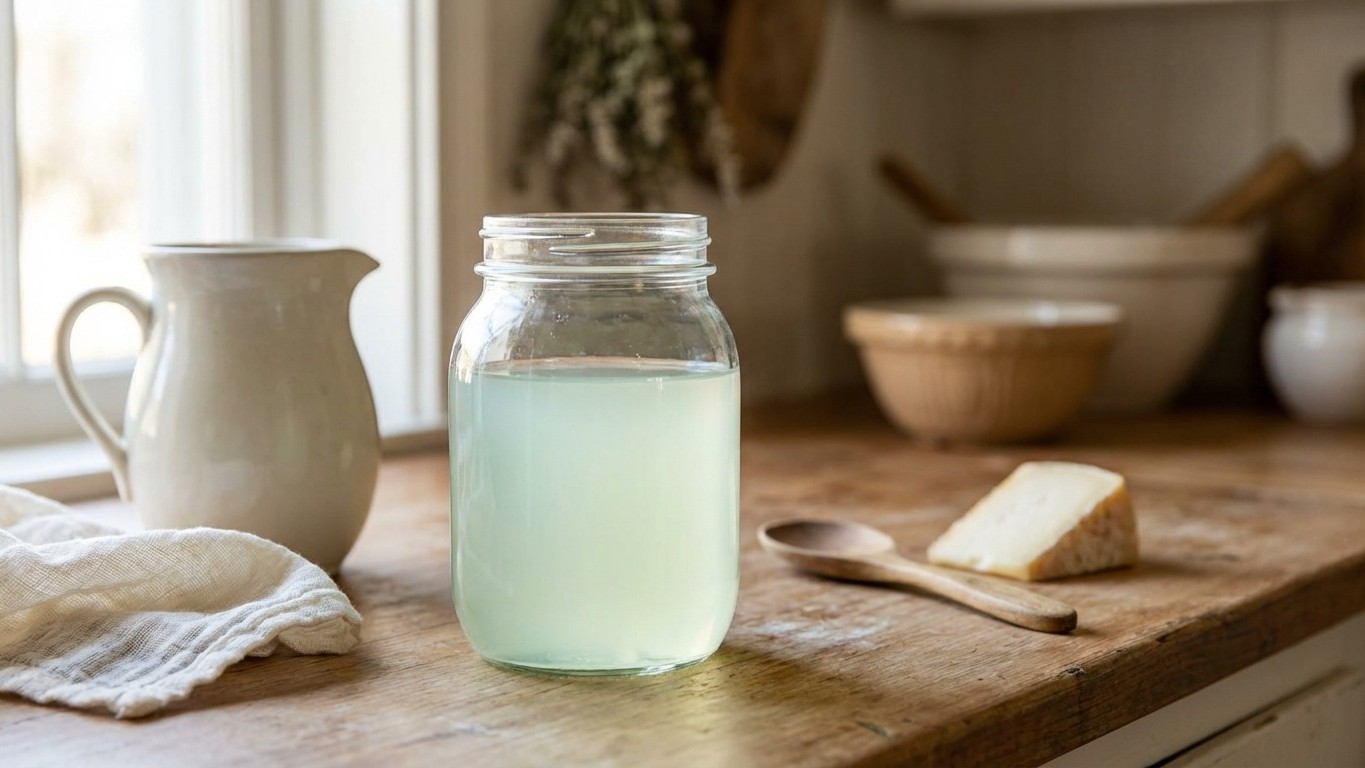 El Suero de Leche: El Líquido que Dejé de Tirar y Que Ahora Uso Para Todo en Mi Cocina