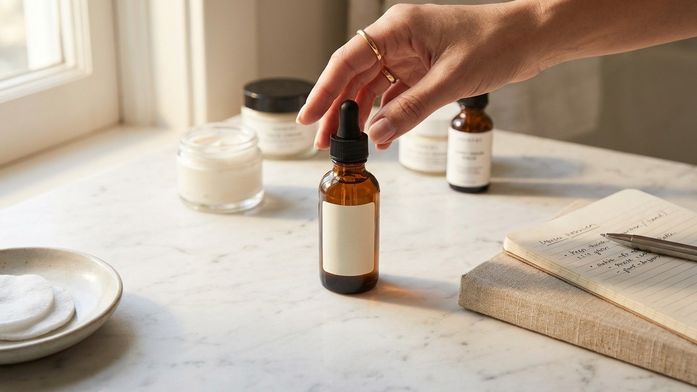 Cómo introducir activos naturales sin irritación : regla 1 par 1 et tests