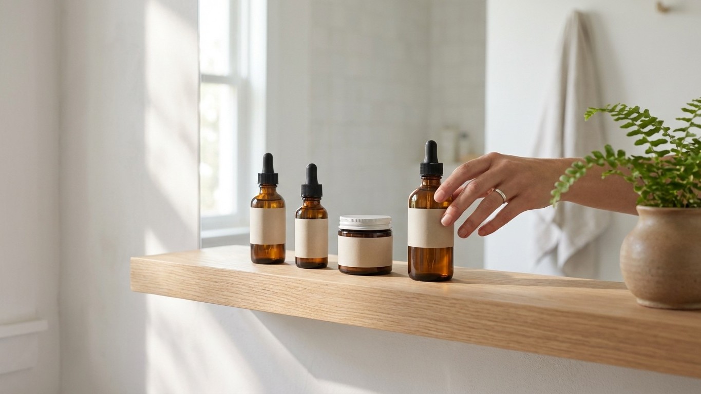 Rutina minimalista skincare natural : 3 à 5 produits pour une peau saine