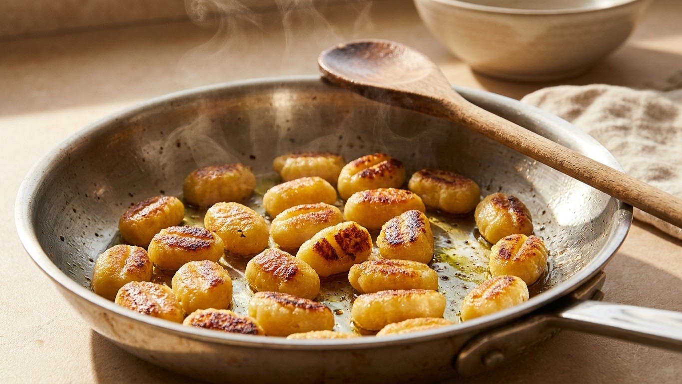 Adiós a la olla: la técnica italiana que revoluciona los ñoquis y los hace crujientes por fuera y fundentes por dentro