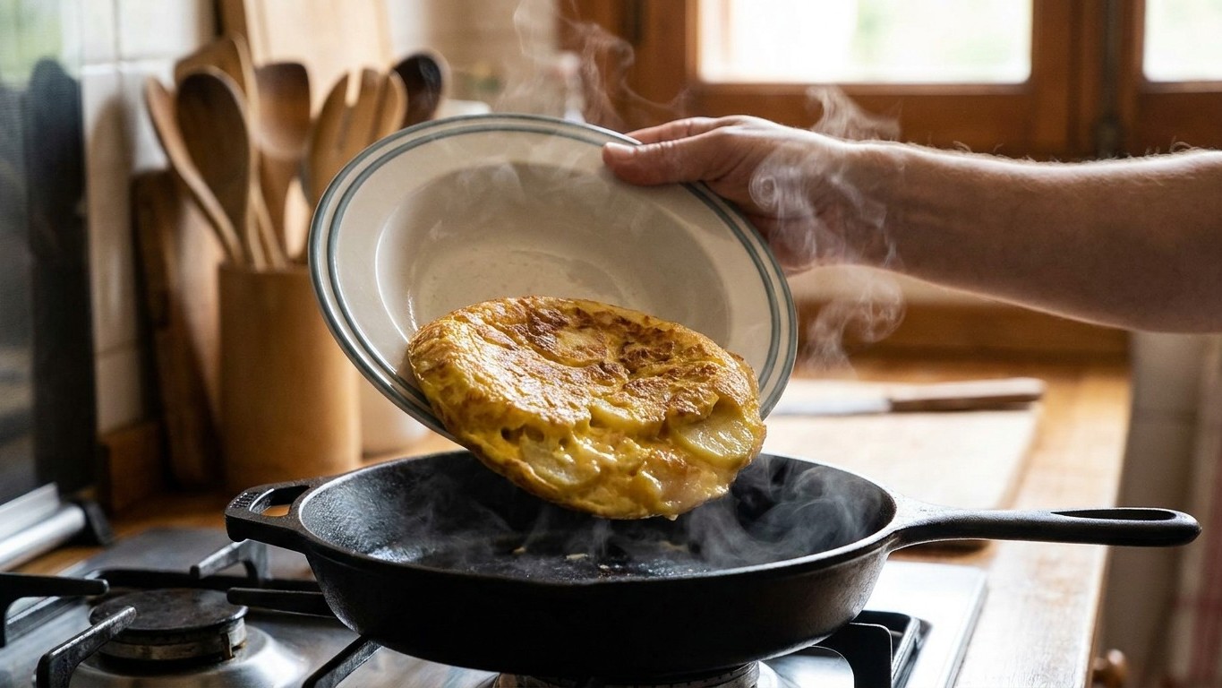El plato que cambió mi tortilla: el gesto silencioso que nadie te enseña