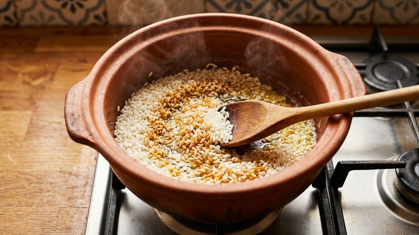 El secreto turco del arroz perfecto: el paso antes del agua que revoluciona tu cocina