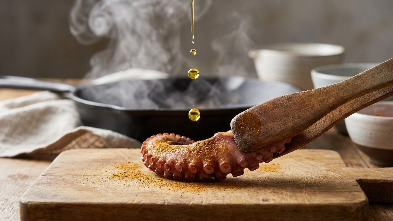 El truco de los 3 segundos que transforma tu pulpo: cómo un pulpeiro gallego me enseñó a cocinar como en las Rías Baixas