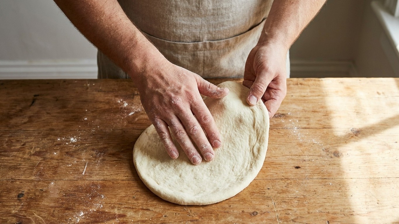 Llevaba años aplastando la pizza con rodillo: el día que descubrí por qué siempre me quedaba dura