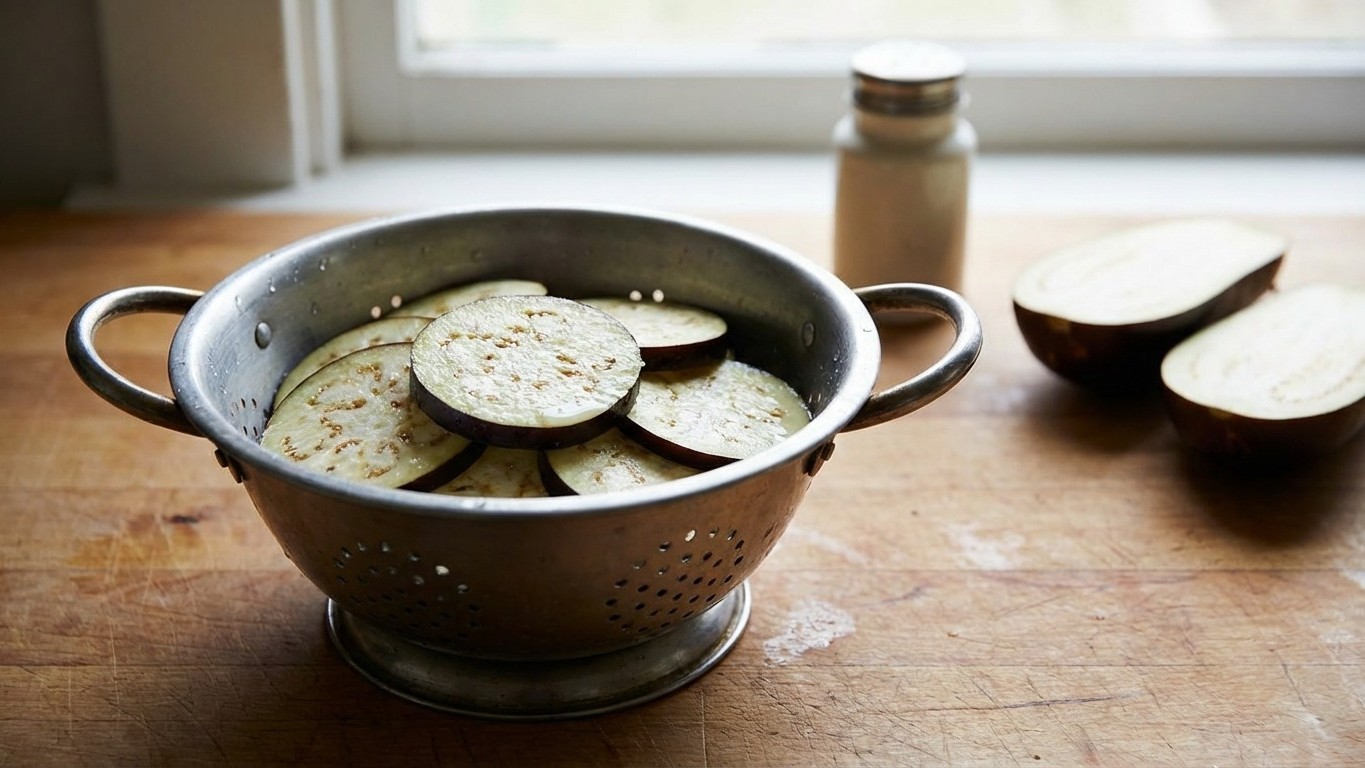 Llevas toda la vida salando las berenjenas mal: la verdad sobre este gesto que nadie cuestiona