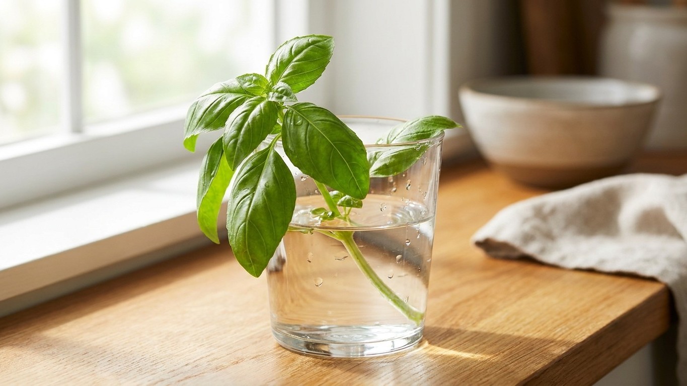 Por qué tu albahaca se pone negra en la nevera (y cómo conservarla fresca hasta una semana)