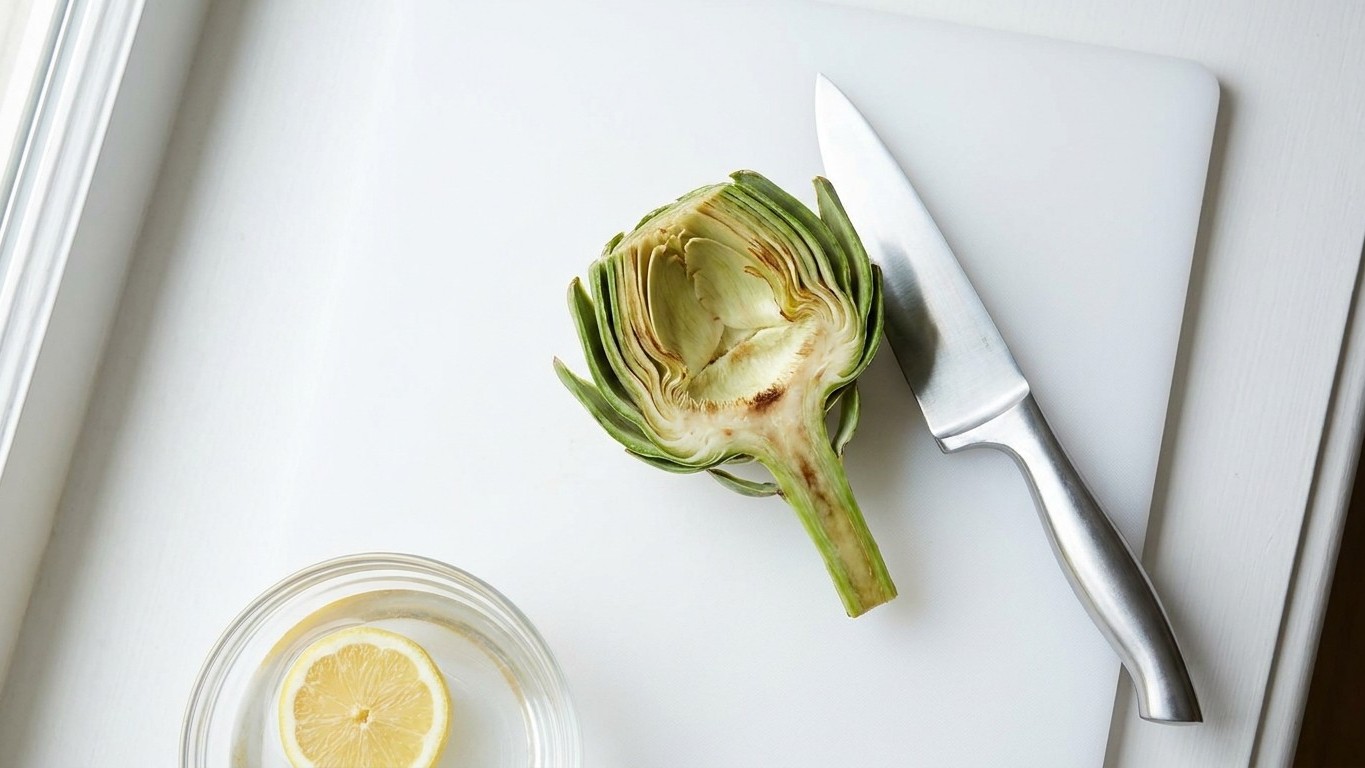 Por qué tus alcachofas se oscurecen: el error que cometes con el cuchillo y cómo la ciencia lo explica