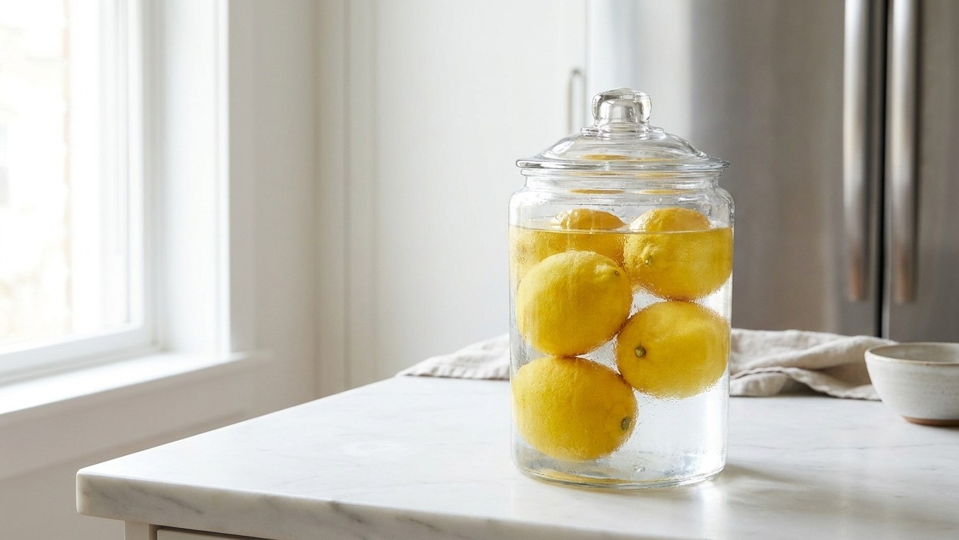 Tus limones se secan en una semana: el truco del tarro que los mantiene jugosos un mes entero