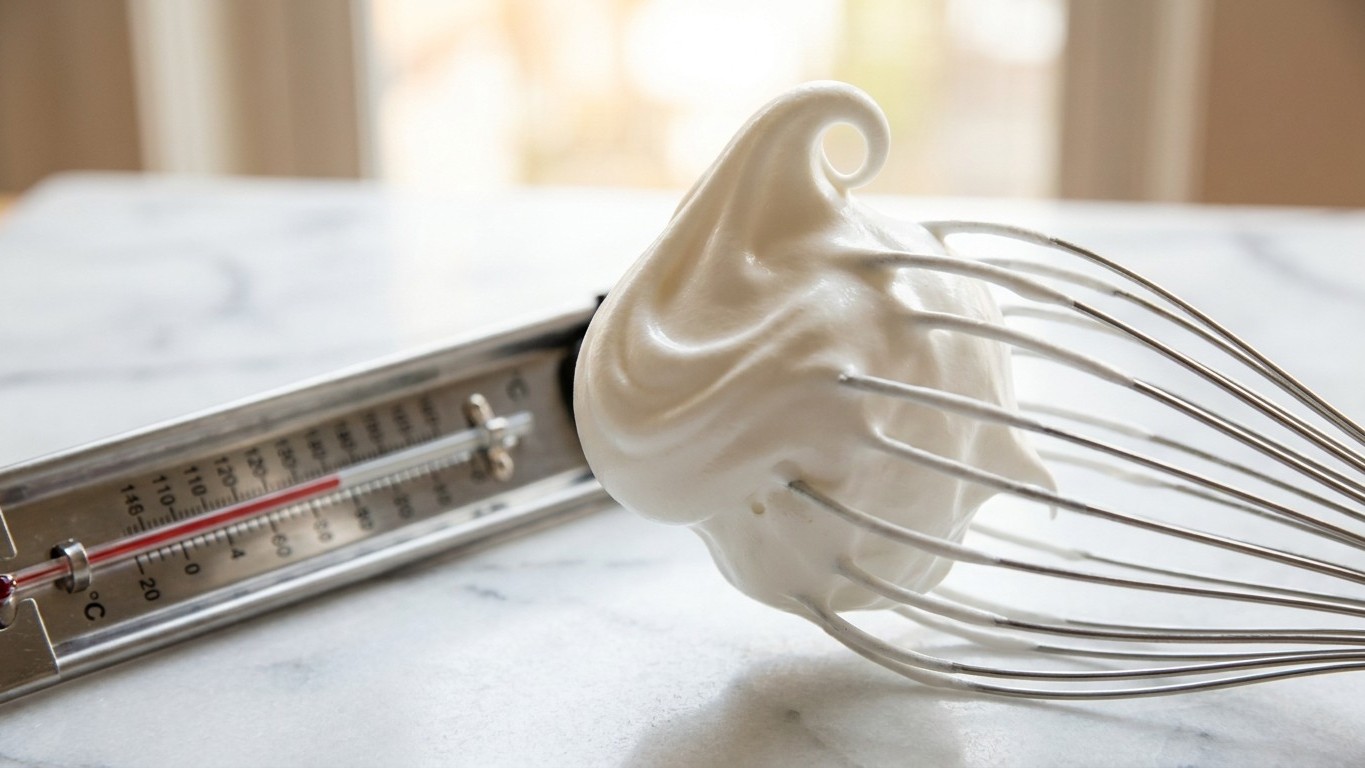 El Error de los 100 °C que Arruina tu Merengue Italiano: Cómo Conseguir la Textura Perfecta