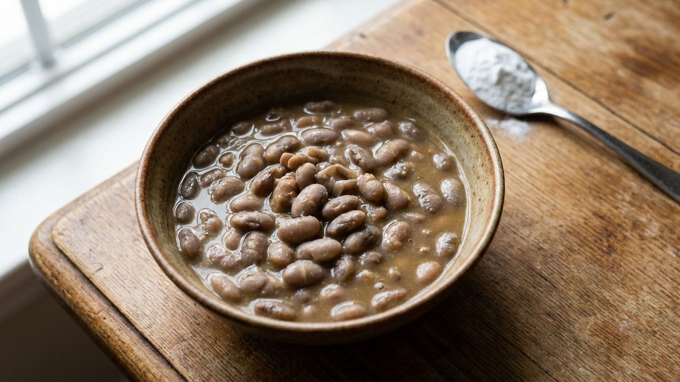 El secreto del chef que transforma judías grises en cremosas: un cubito de bicarbonato en la olla