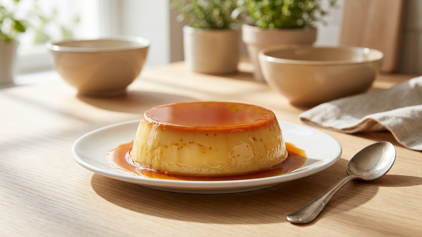 Adiós al horno en verano: el flan al baño maría que cambió mis noches de treinta grados