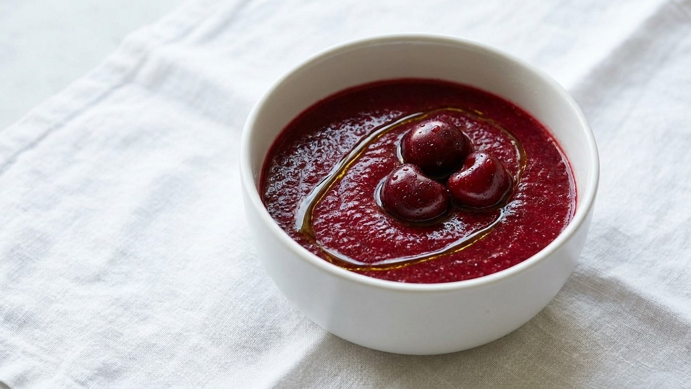 Cerezas en gazpacho: el accidente culinario que hizo callar a mis invitados