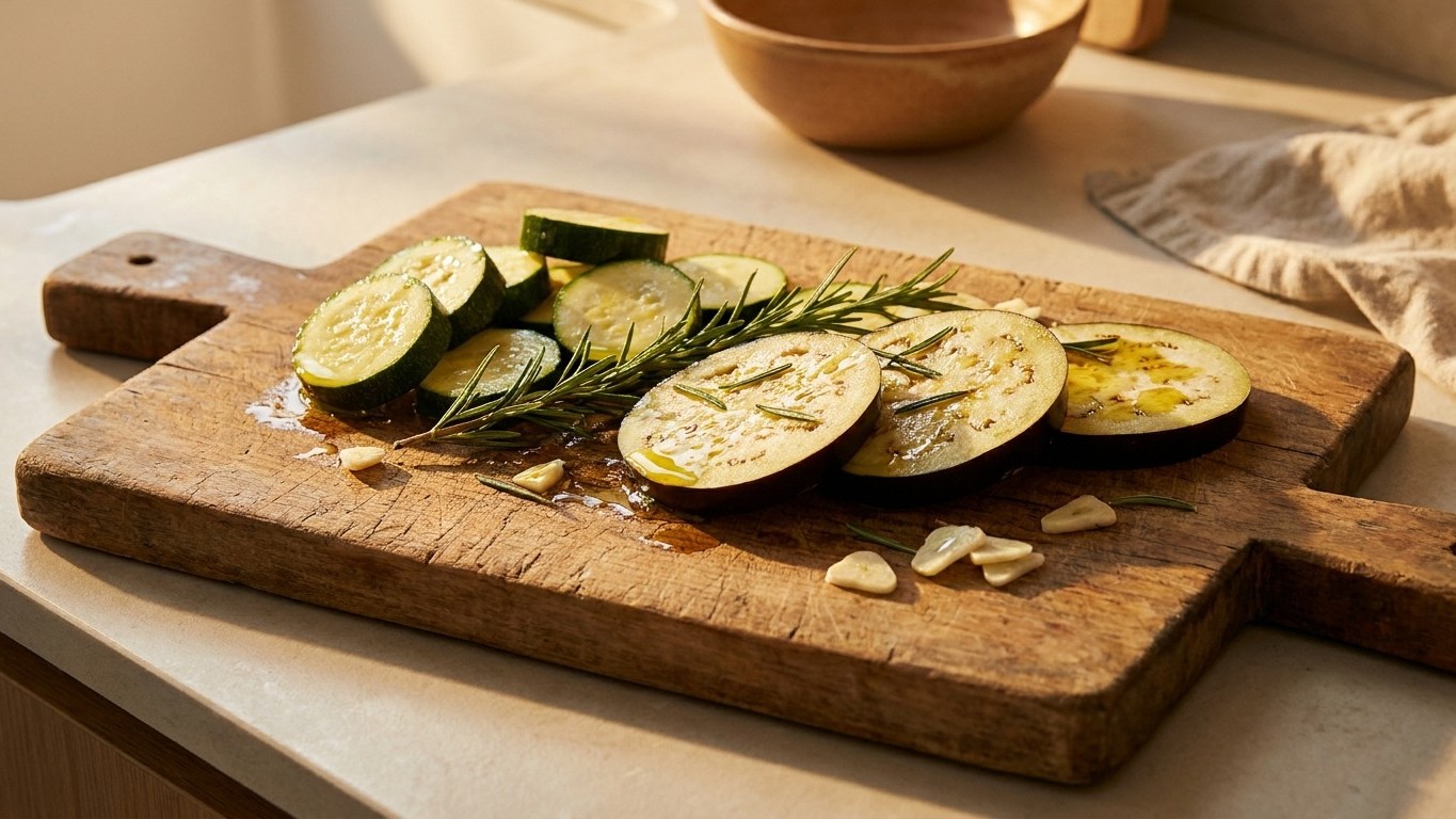 El secreto italiano que transforma tus verduras al horno: la marinada que cambia todo