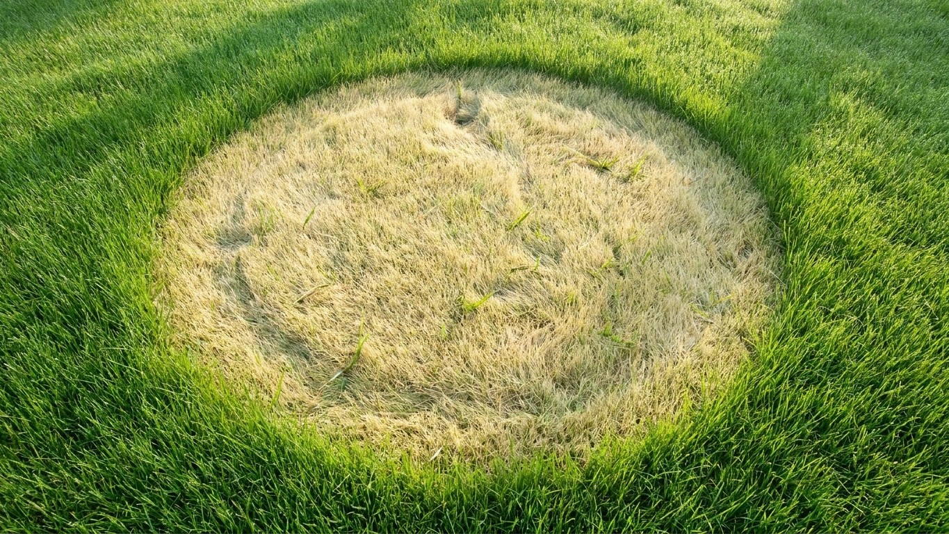 Coloqué la piscina hinchable sobre el césped solo por el verano: cuando la quité tres días después, entendí lo que había e...