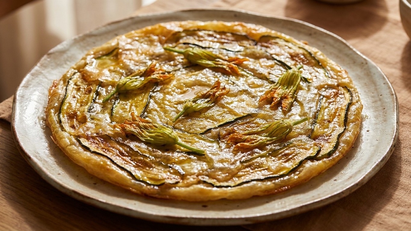 La receta toscana que desafía todo lo que crees saber sobre tartas: calabacín crudo, harina y aceite que se transforman en...