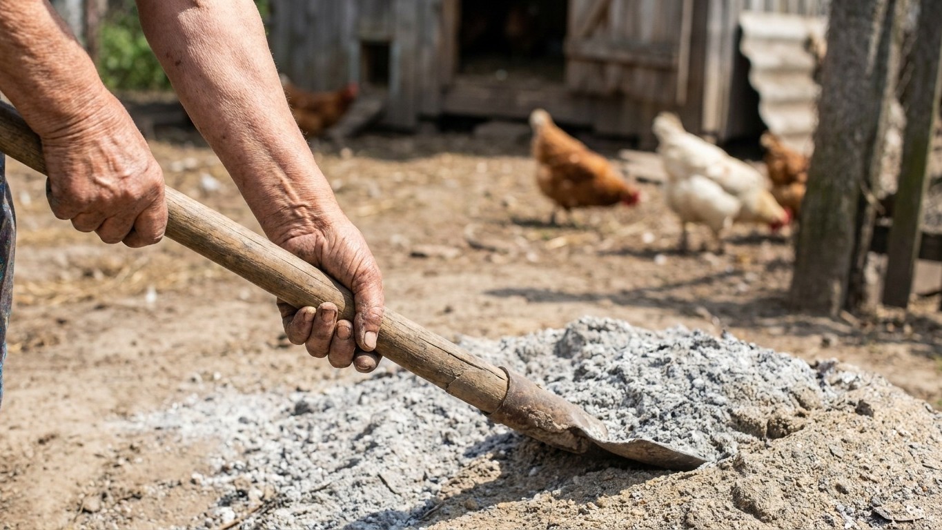 Mi abuela siempre mezclaba ceniza de madera en el baño de arena de sus gallinas: me reí durante años antes de entender por...