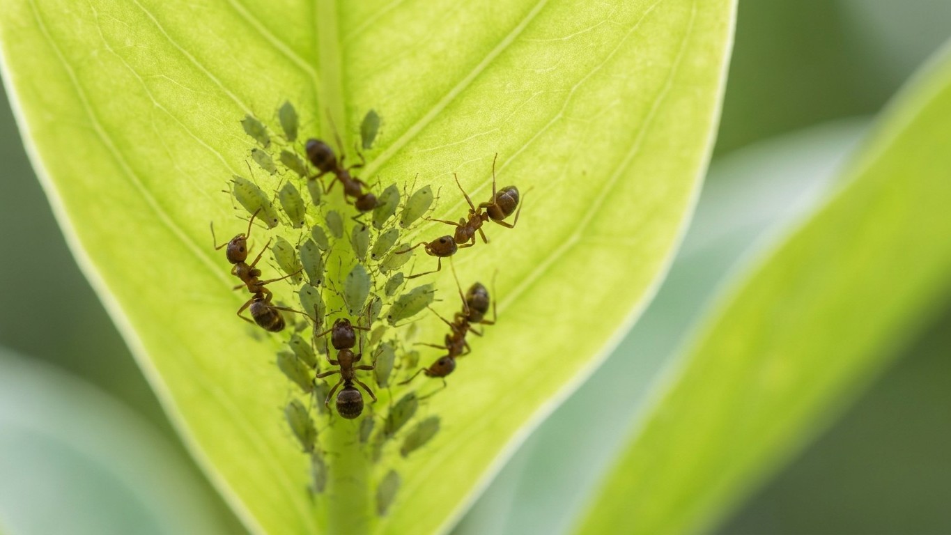 Vi una fila de hormigas subiendo por la maceta del balcón y saqué el insecticida: al girar una hoja por debajo, entendí a ...