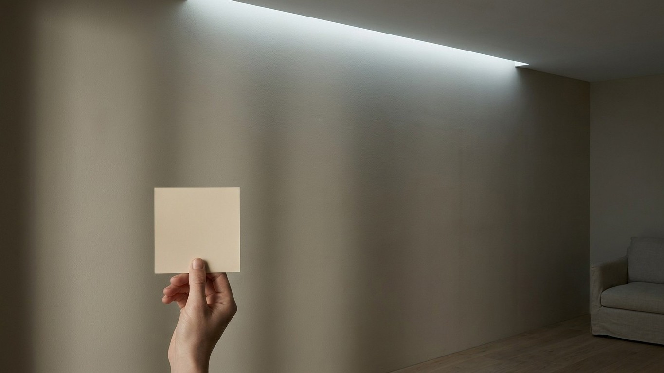 « Yo creía que el beige quedaba bien en cualquier pared »: por qué bajo una luz de 4000 K se convierte en gris sucio en lo...